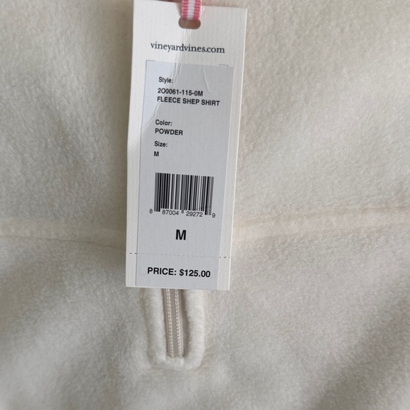 Vineyard Vines White and Pink Jacket - Picture 2 of 5